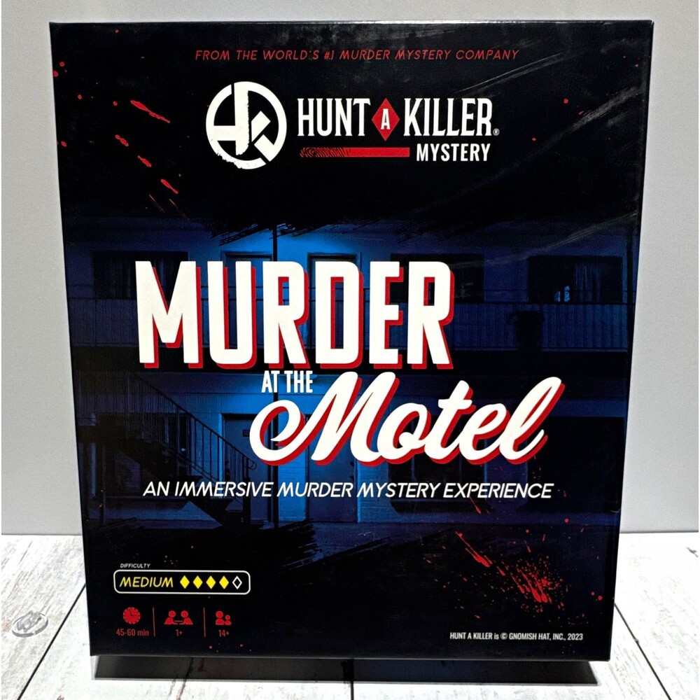 Hunt A Killer Murder at the Motel Immersive Mystery Game 1+P 14+